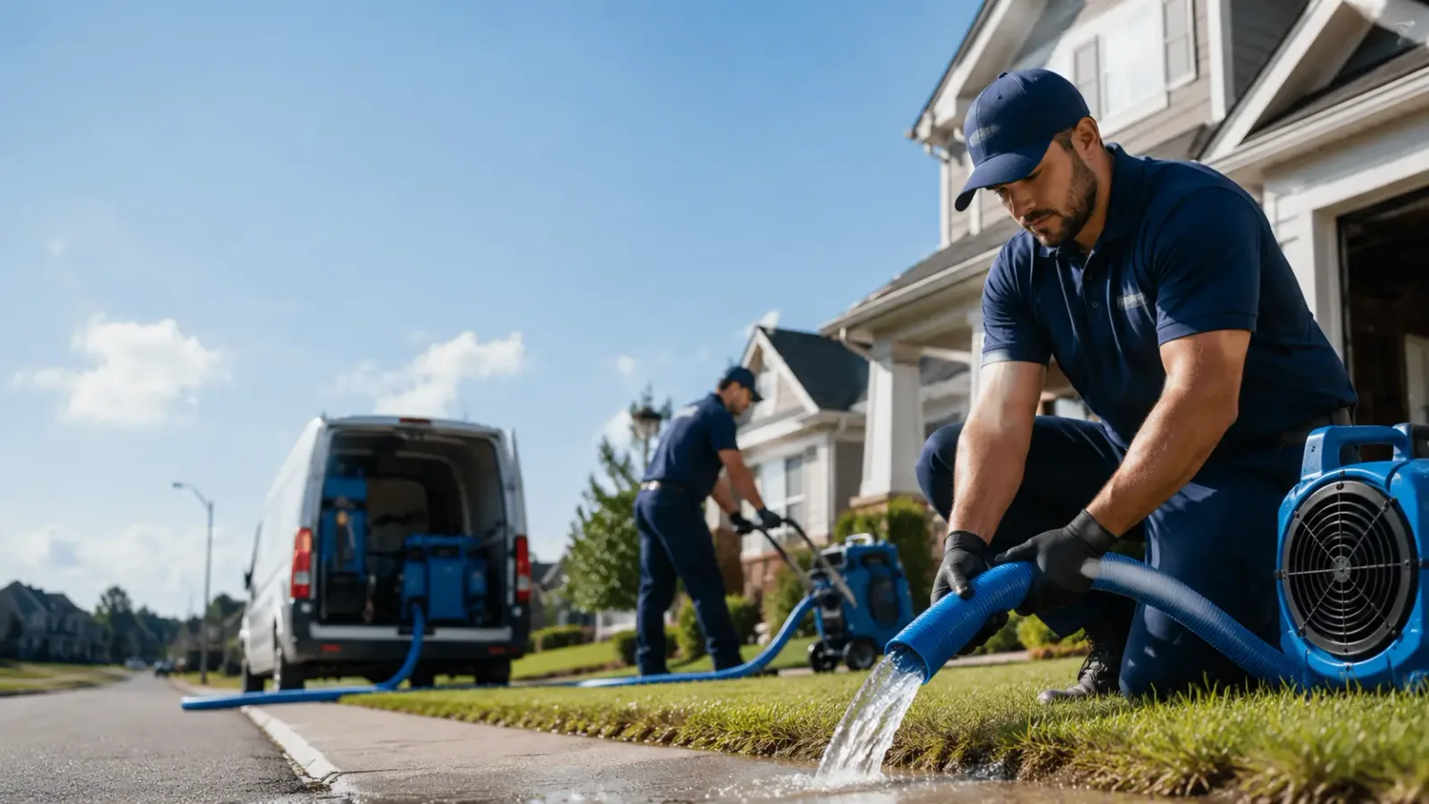 Flood Damage Restoration in Aubrey, TX